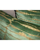 Rubelli Textiles pillows MODERN ART pattern Cut Velvet Fabric custom new PAIR